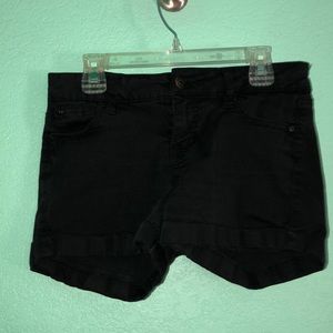 Black shorts